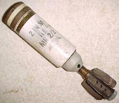 British Mk2/2 2" Illuminating Mortar Bomb - Click Image to Close